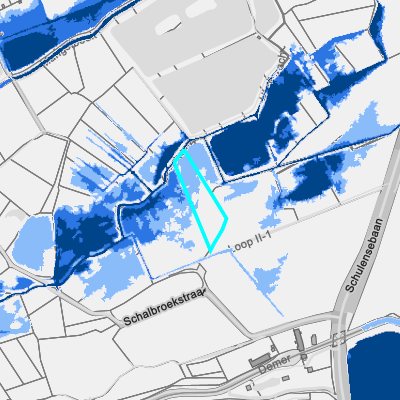 Overstromingsgevoelig (pluviaal)