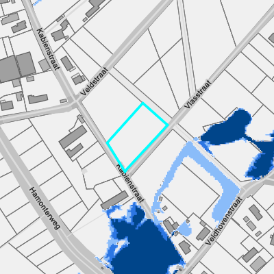 Overstromingsgevoelig (pluviaal)