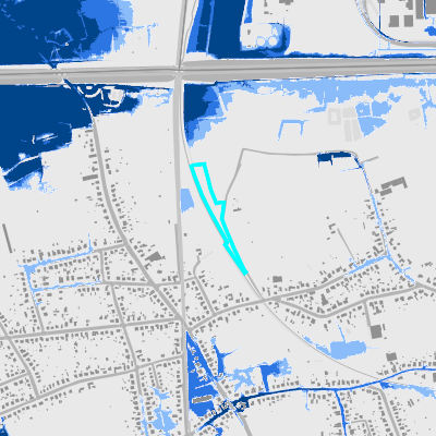 Overstromingsgevoelig (pluviaal)