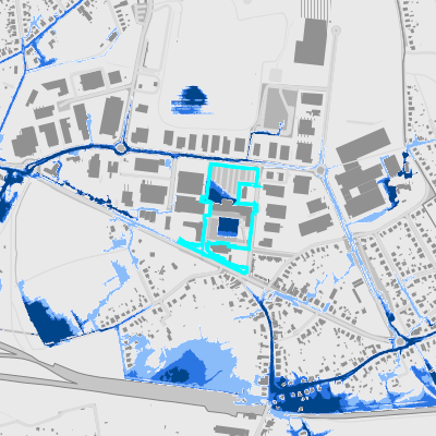 Overstromingsgevoelig (pluviaal)