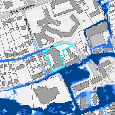 Overstromingsgevoelig (pluviaal)
