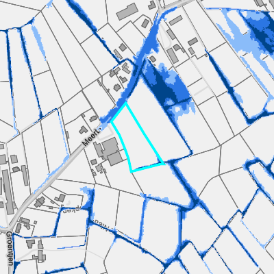 Overstromingsgevoelig (pluviaal)
