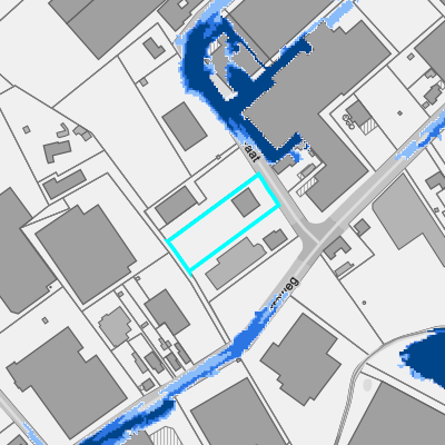 Overstromingsgevoelig (pluviaal)