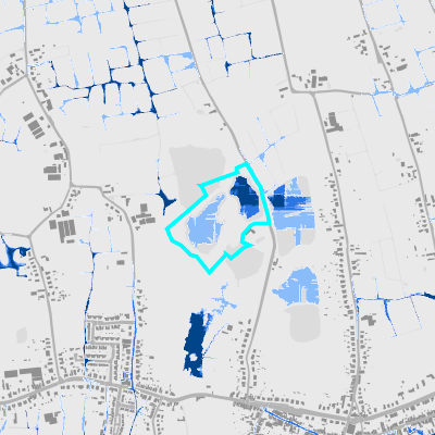 Overstromingsgevoelig (pluviaal)