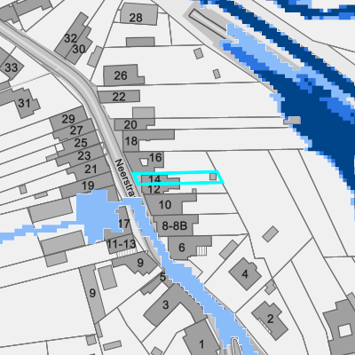 Overstromingsgevoelig (pluviaal)