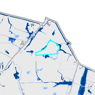 Overstromingsgevoelig (pluviaal)