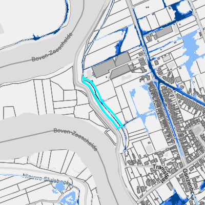 Overstromingsgevoelig (pluviaal)