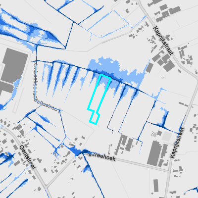 Overstromingsgevoelig (pluviaal)