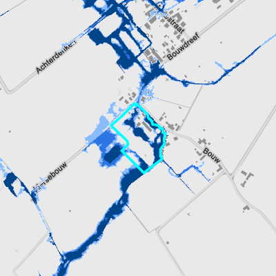 Overstromingsgevoelig (pluviaal)