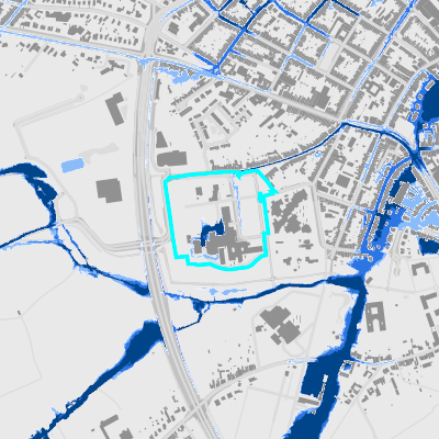 Overstromingsgevoelig (pluviaal)