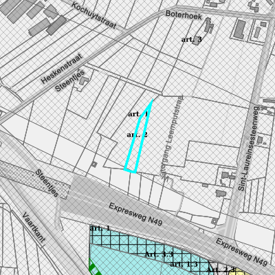 Ruimtelijke uitvoeringsplannen (RUP)