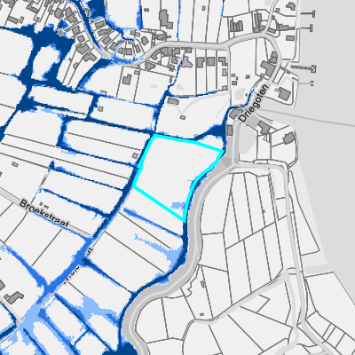Overstromingsgevoelig (pluviaal)