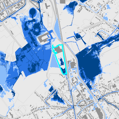 Overstromingsgevoelig (pluviaal)