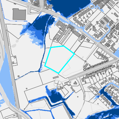 Overstromingsgevoelig (pluviaal)