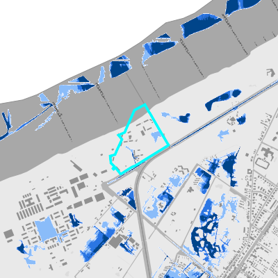 Overstromingsgevoelig (pluviaal)