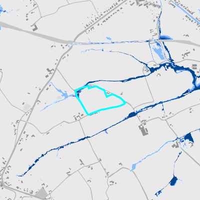 Overstromingsgevoelig (pluviaal)