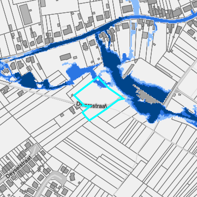 Overstromingsgevoelig (pluviaal)