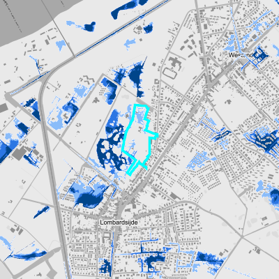 Overstromingsgevoelig (pluviaal)