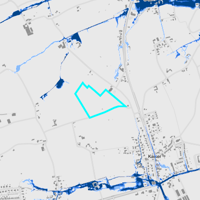 Overstromingsgevoelig (pluviaal)