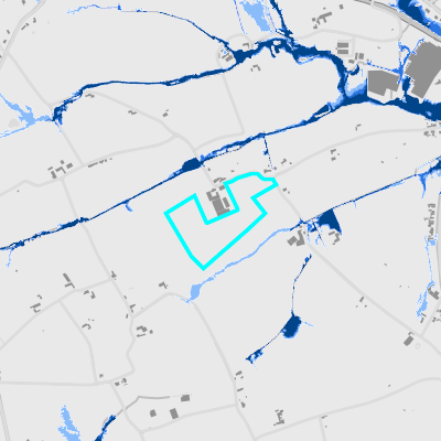 Overstromingsgevoelig (pluviaal)
