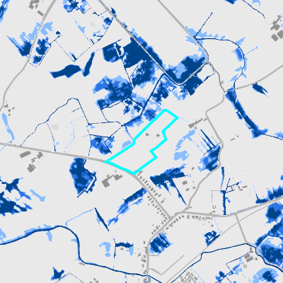 Overstromingsgevoelig (pluviaal)