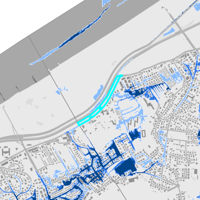 Overstromingsgevoelig (pluviaal)