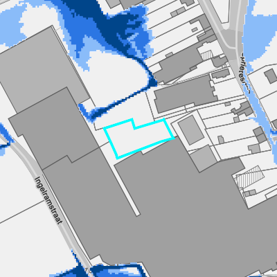 Overstromingsgevoelig (pluviaal)