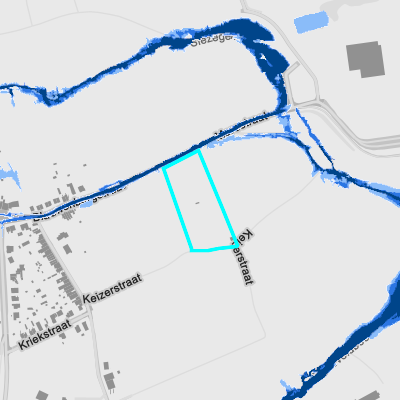 Overstromingsgevoelig (pluviaal)