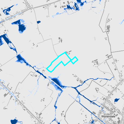 Overstromingsgevoelig (pluviaal)