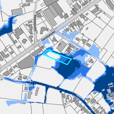 Overstromingsgevoelig (pluviaal)