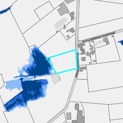Overstromingsgevoelig (pluviaal)