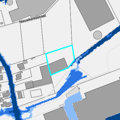 Overstromingsgevoelig (pluviaal)