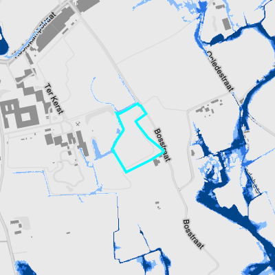 Overstromingsgevoelig (pluviaal)