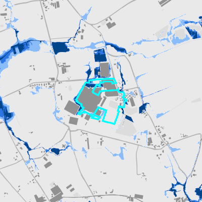 Overstromingsgevoelig (pluviaal)