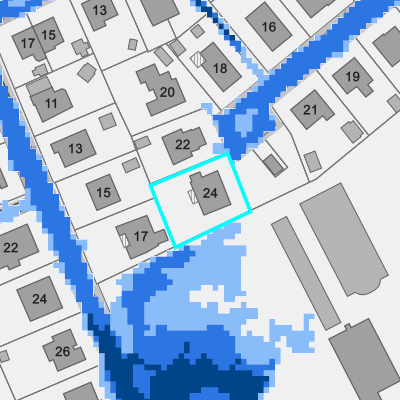 Overstromingsgevoelig (pluviaal)