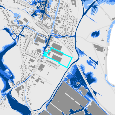 Overstromingsgevoelig (pluviaal)