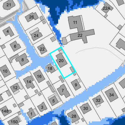 Overstromingsgevoelig (pluviaal)