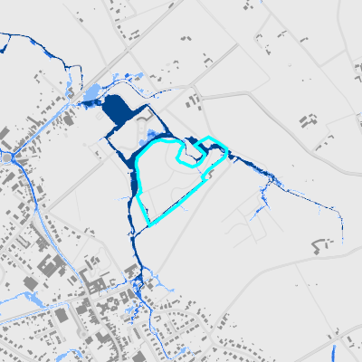 Overstromingsgevoelig (pluviaal)
