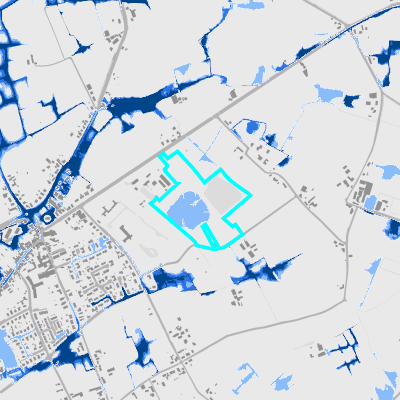 Overstromingsgevoelig (pluviaal)
