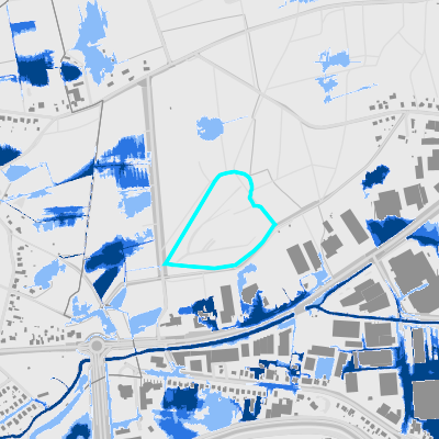 Overstromingsgevoelig (pluviaal)