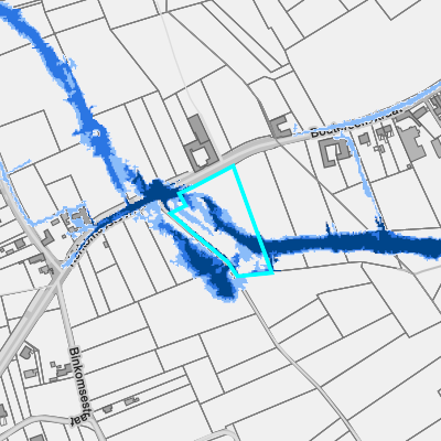 Overstromingsgevoelig (pluviaal)