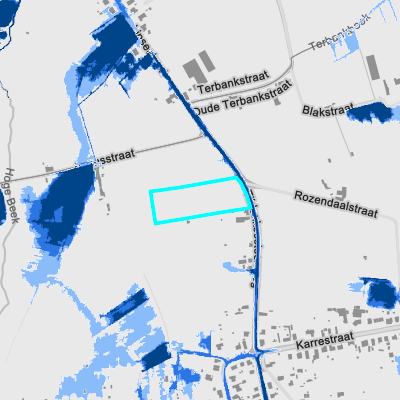 Overstromingsgevoelig (pluviaal)