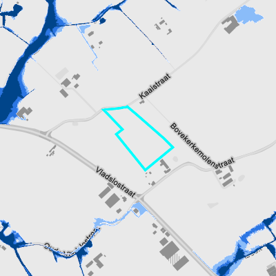 Overstromingsgevoelig (pluviaal)