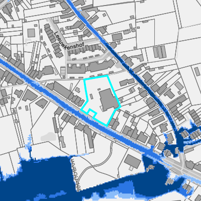 Overstromingsgevoelig (pluviaal)