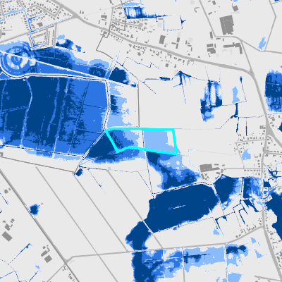 Overstromingsgevoelig (pluviaal)