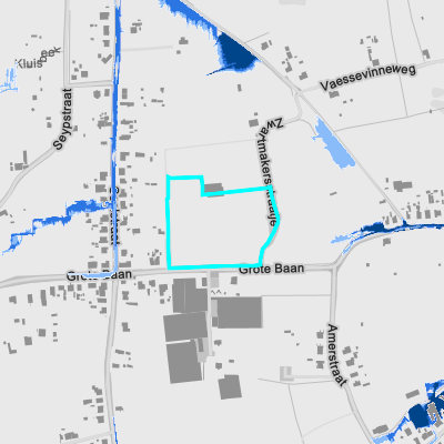 Overstromingsgevoelig (pluviaal)