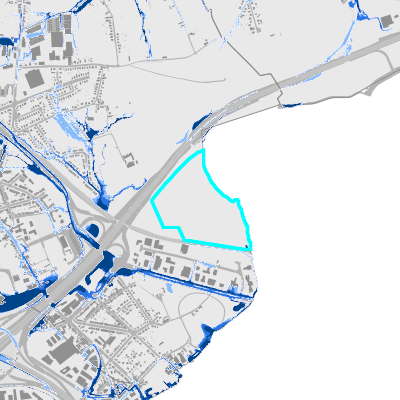 Overstromingsgevoelig (pluviaal)