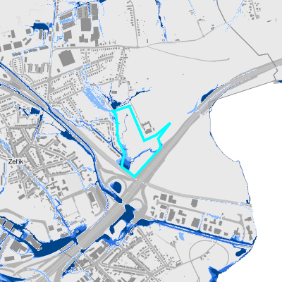Overstromingsgevoelig (pluviaal)