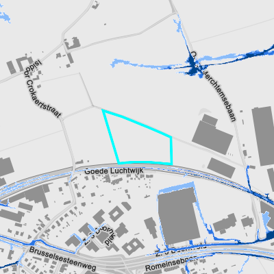 Overstromingsgevoelig (pluviaal)