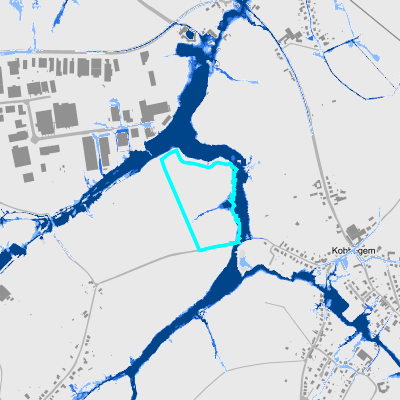 Overstromingsgevoelig (pluviaal)